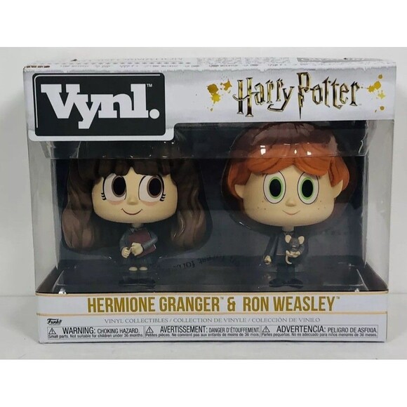 Funko Harry Potter VYNL Ron Weasley and Hermione Granger Collectibles New in Box - Picture 1 of 6
